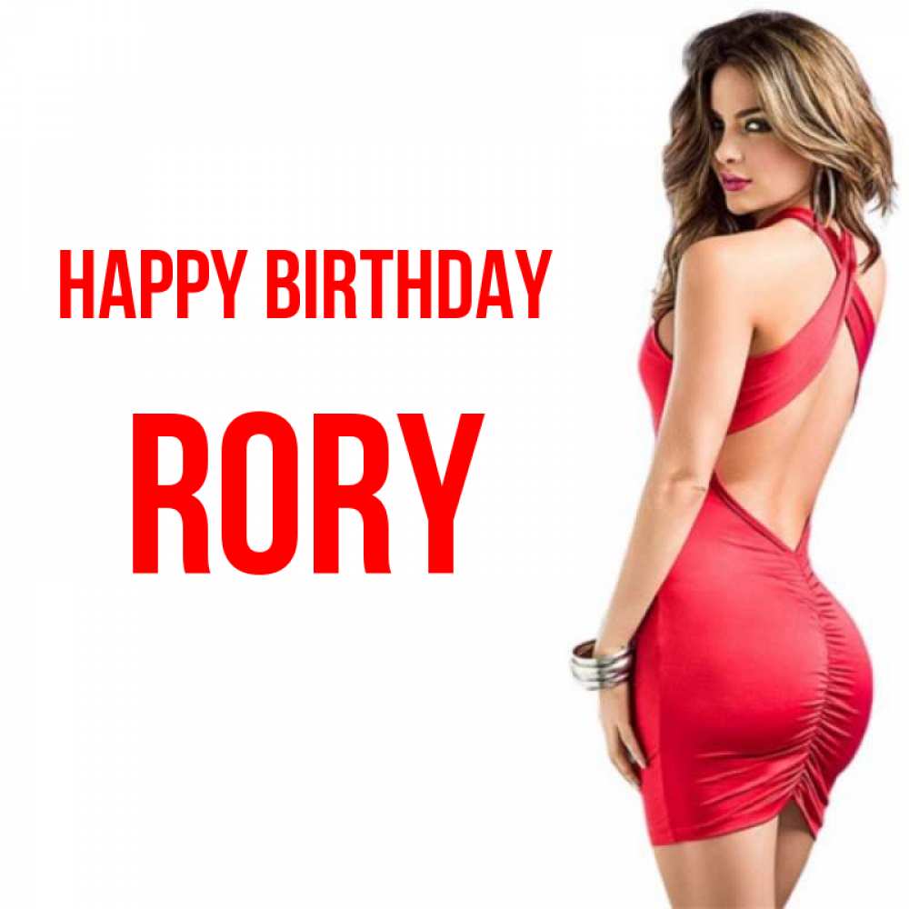 Greetings card с именем, Rory Happy Birthday Поздравительная открытка для парня или подруги Greetings with text for free download 