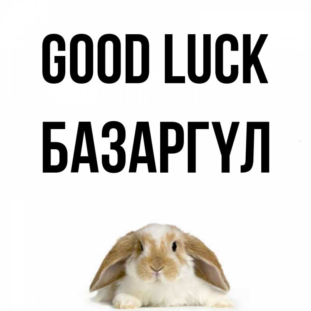 Greetings card с именем, БАЗАРГҮЛ Good luck открытки с произвольным текстом который можно вставить в открытку и создать ее самостоятельно бесплатно онлайн Greetings with text for free download 