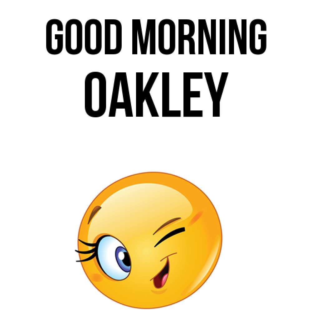 Greetings card с именем, Oakley Good morning хорошее настроение Greetings with text for free download 
