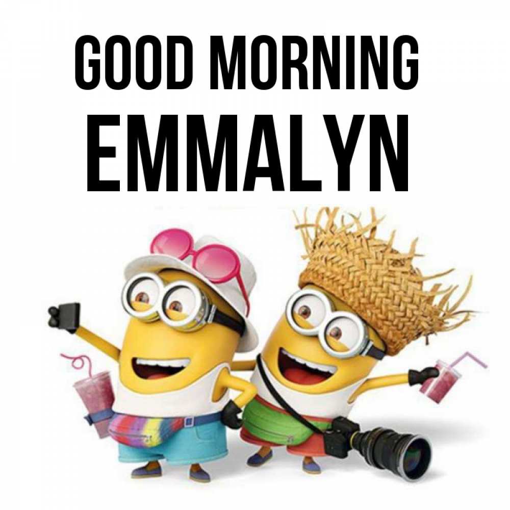 Greetings card с именем, Emmalyn Good morning карнавал Greetings with text for free download 
