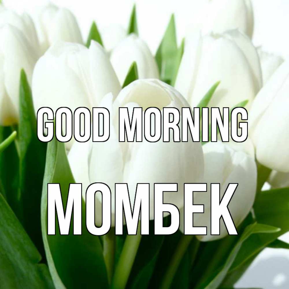 Greetings card с именем, МОМБЕК Good morning открытки на каждый день по именам Greetings with text for free download 