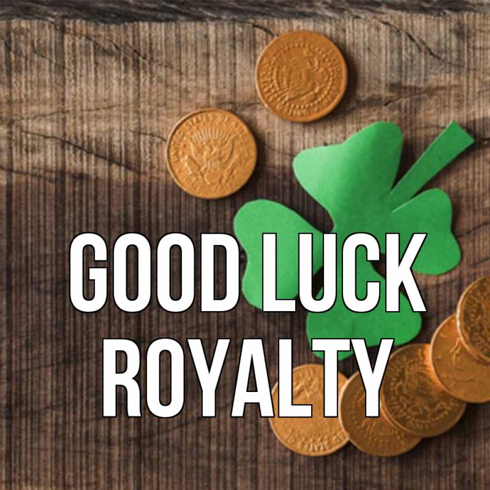 Greetings card с именем, Royalty Good luck на удачу сегодня Greetings with text for free download 