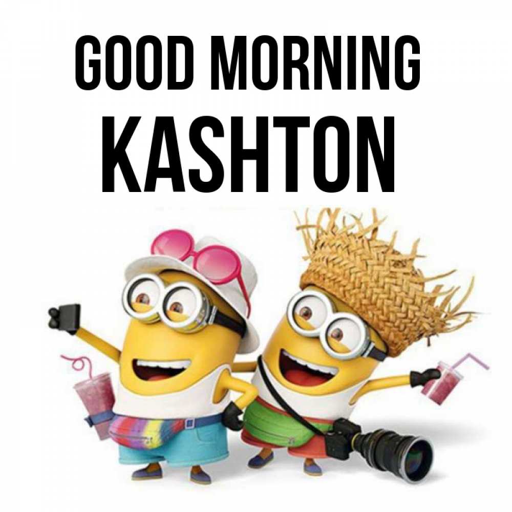 Greetings card с именем, Kashton Good morning карнавал Greetings with text for free download 