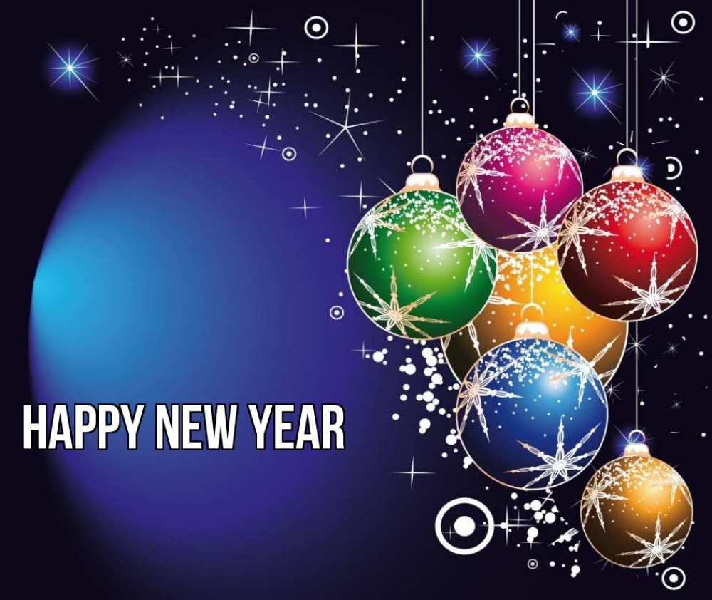 Greetings card с именем, выберите-имя Happy New Year новый год Greetings with text for free download 