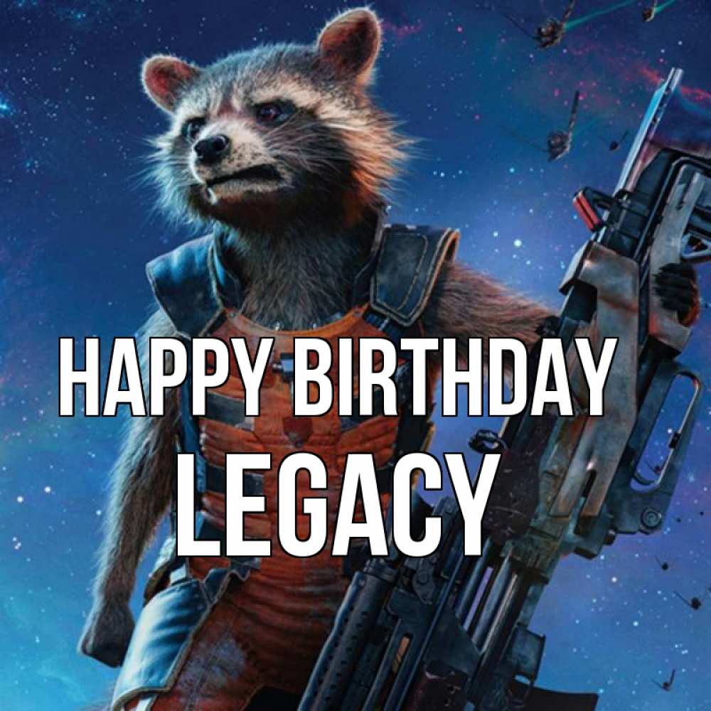Greetings card с именем, Legacy Happy Birthday реактивный Рокета Greetings with text for free download 