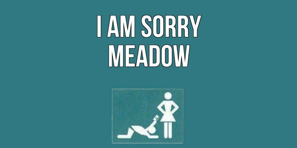 Greetings card с именем, Meadow I am sorry прости Greetings with text for free download 