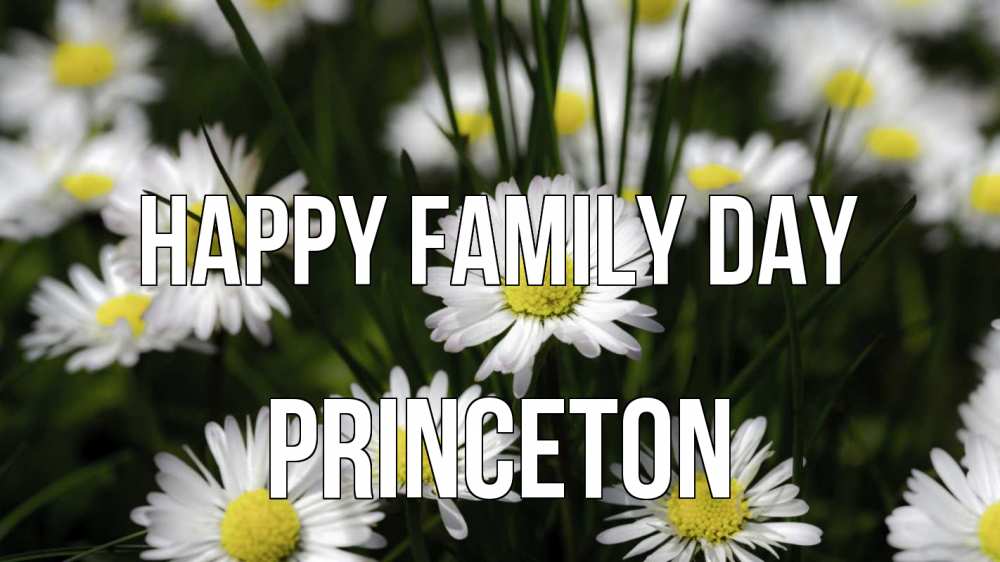 Greetings card с именем, Princeton happy family day с днем семьи  2 Greetings with text for free download 