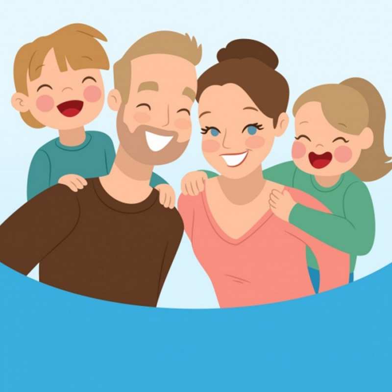 Открытка семейное счастье  везения тебе  Good luck 