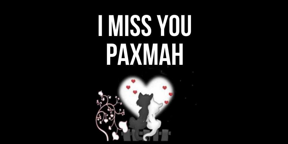 Greetings card с именем, РАХМАН I miss you коты Greetings with text for free download 