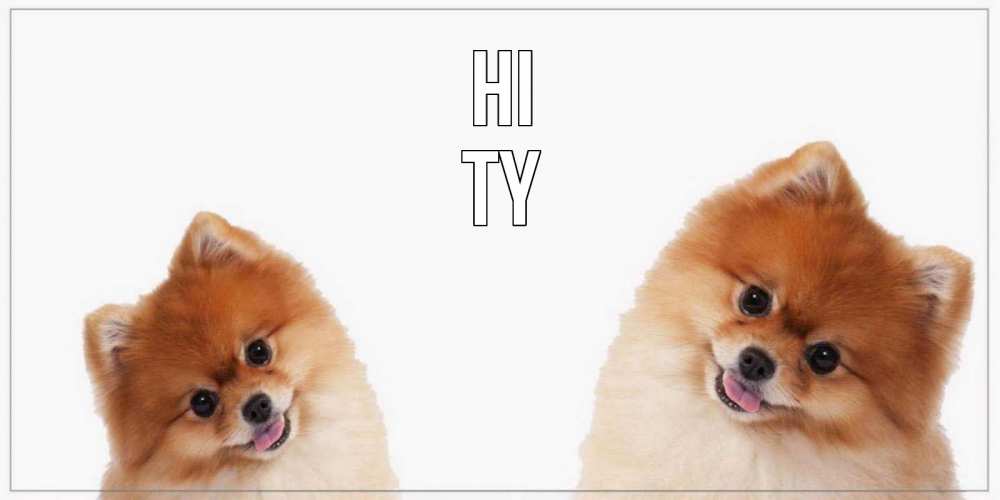Greetings card с именем, Ty Hi привет Greetings with text for free download 