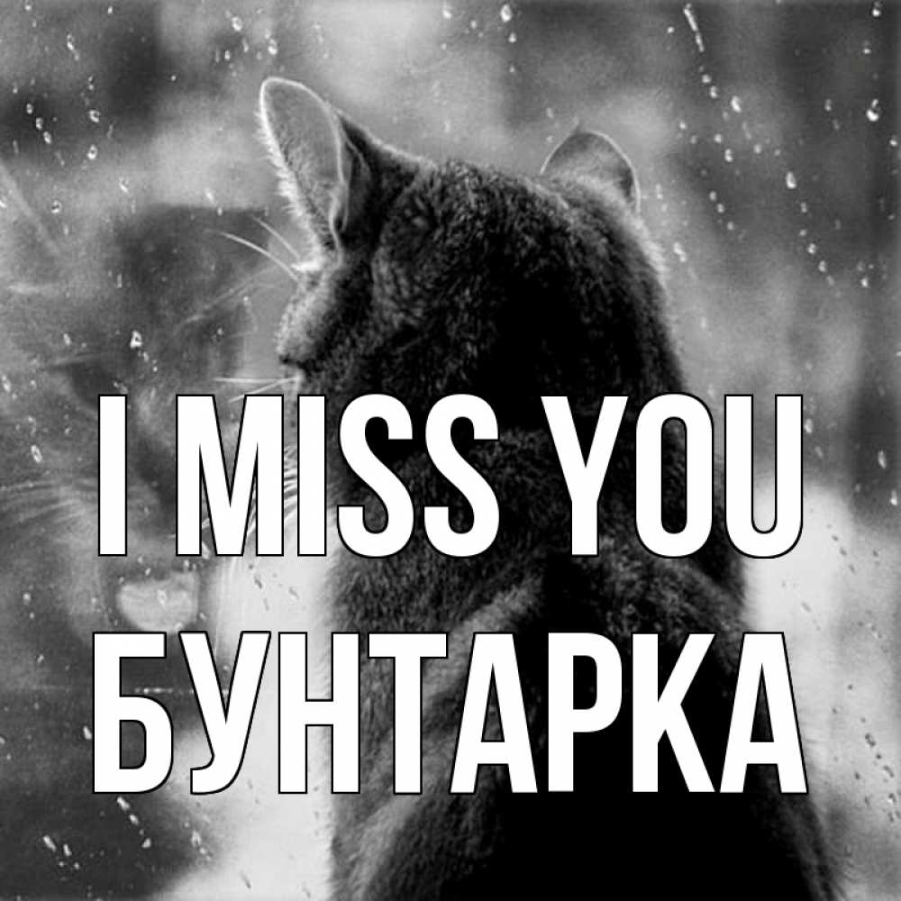 Greetings card с именем, Бунтарка I miss you скорее ко мне приходи 1 Greetings with text for free download 