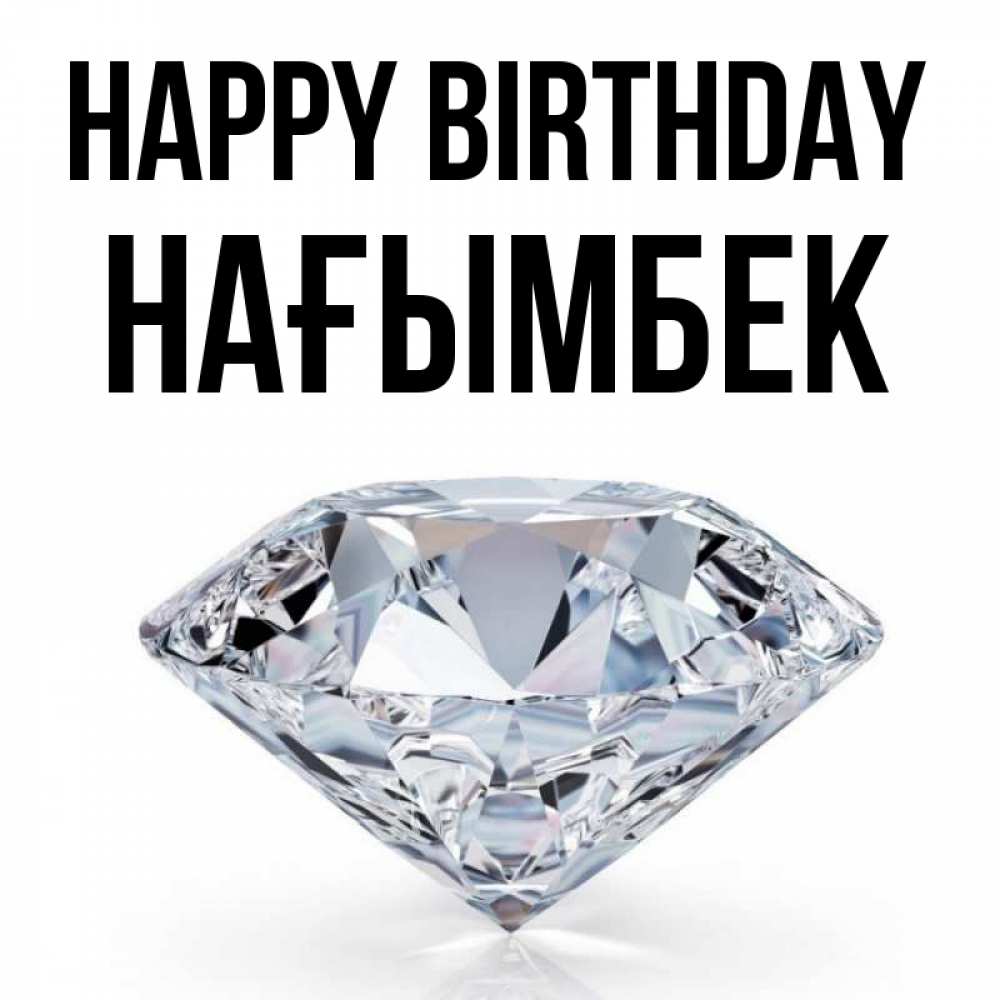 Greetings card с именем, НАҒЫМБЕК Happy Birthday к пожеланием быть богатым Greetings with text for free download 