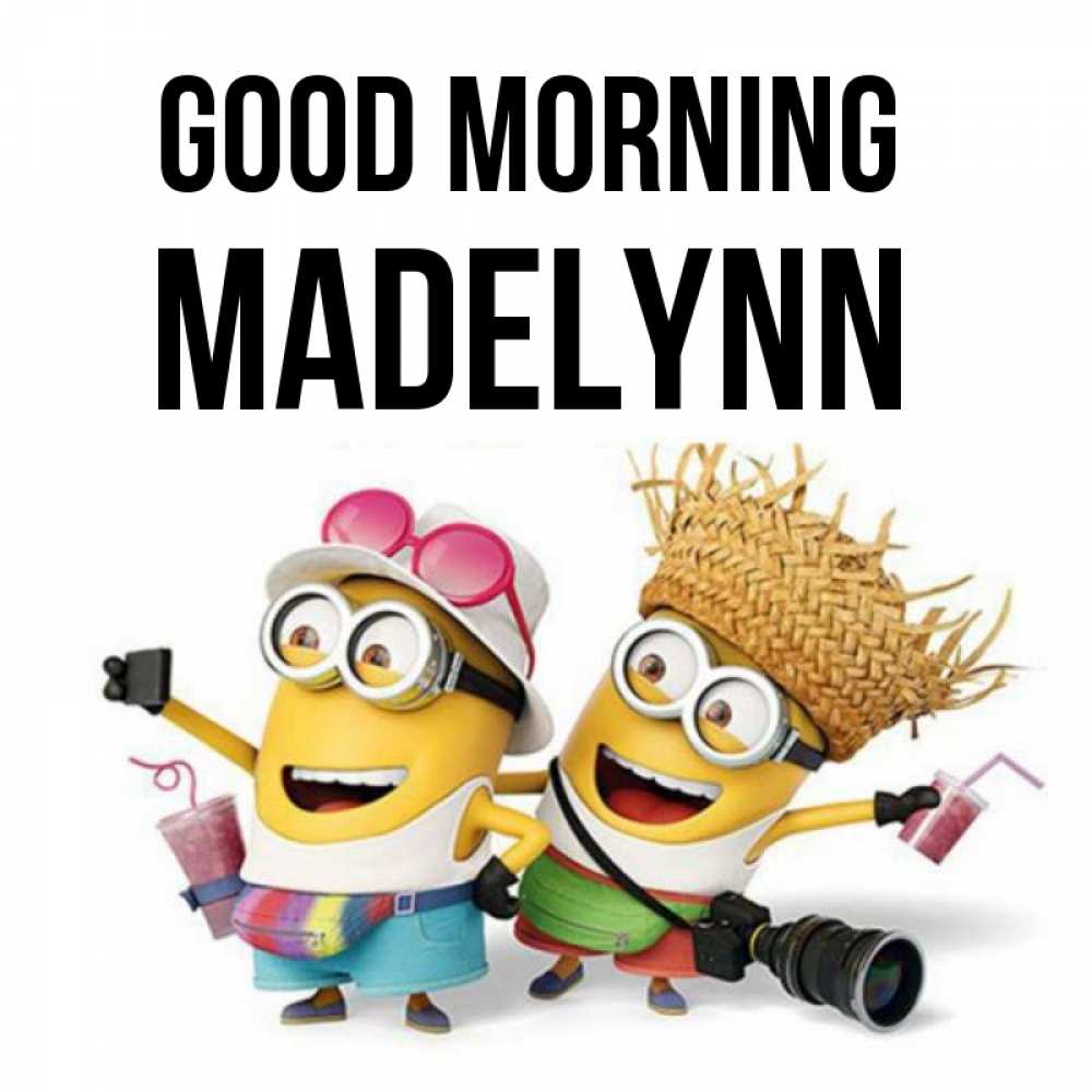 Greetings card с именем, Madelynn Good morning карнавал Greetings with text for free download 