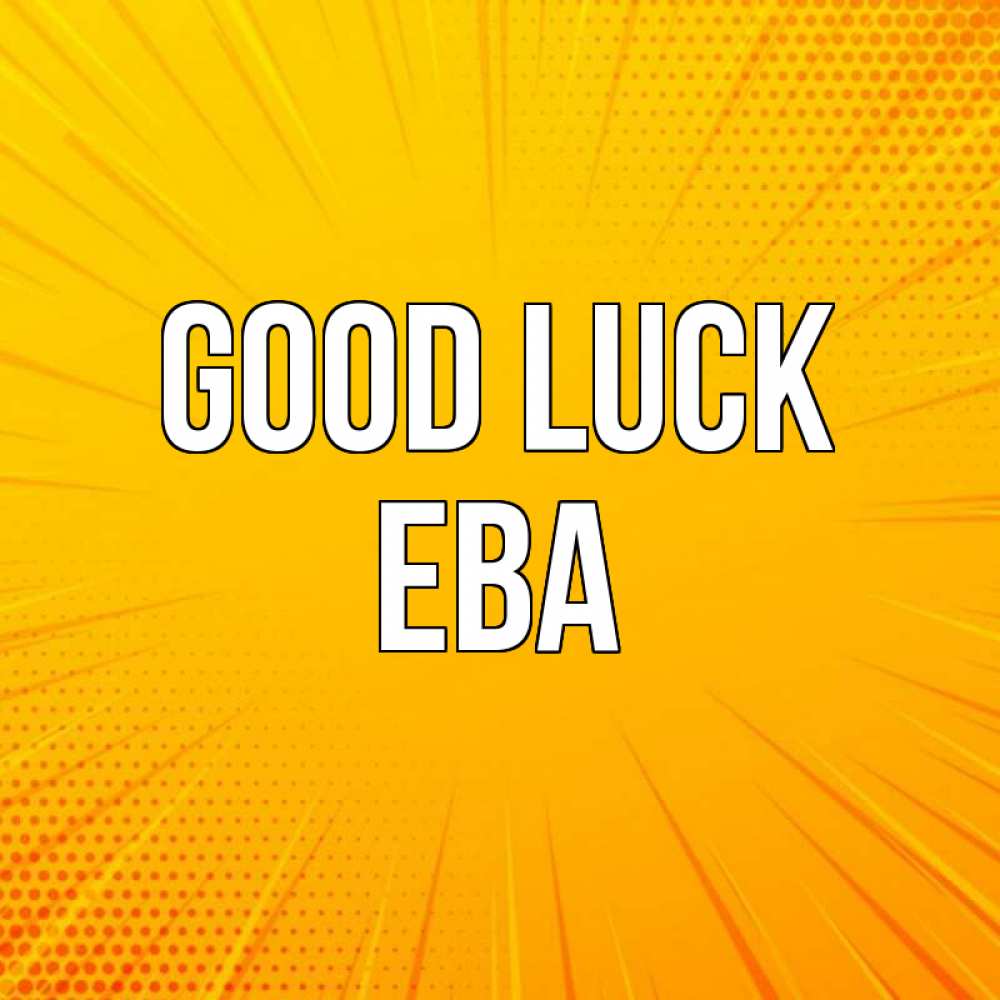 Greetings card с именем, Ева Good luck фон Greetings with text for free download 
