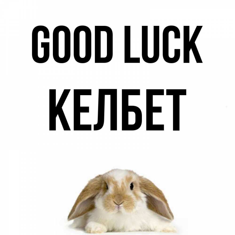 Greetings card с именем, КЕЛБЕТ Good luck открытки с произвольным текстом который можно вставить в открытку и создать ее самостоятельно бесплатно онлайн Greetings with text for free download 