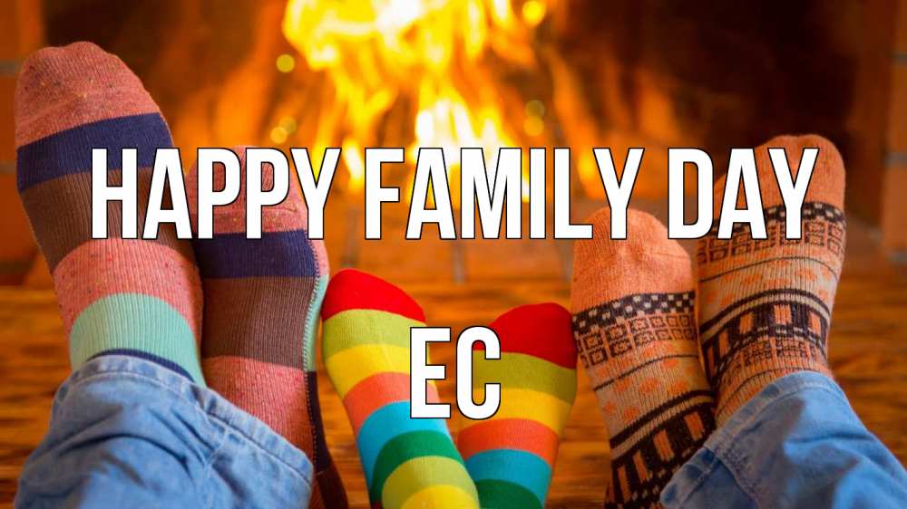 Greetings card с именем, Ес happy family day с днем семьи Greetings with text for free download 