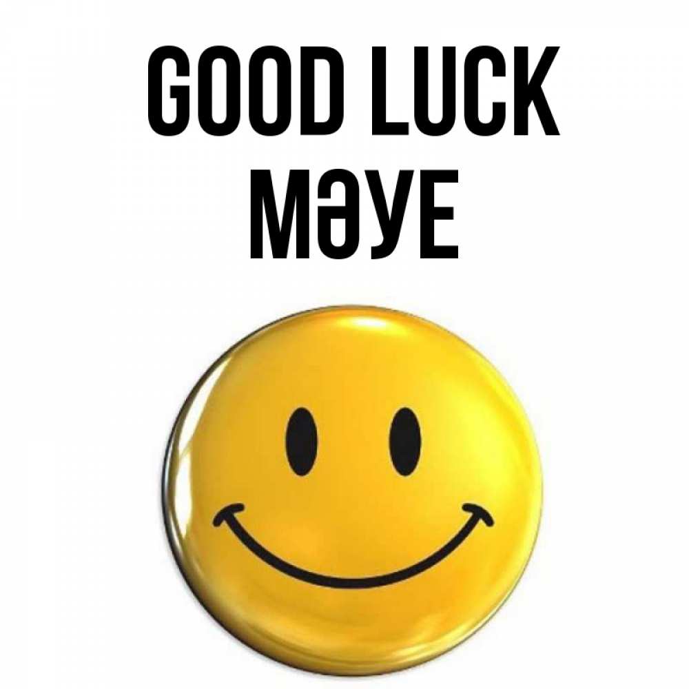 Greetings card с именем, МӘУЕ Good luck для поднятия настроения открытки на каждый день Greetings with text for free download 