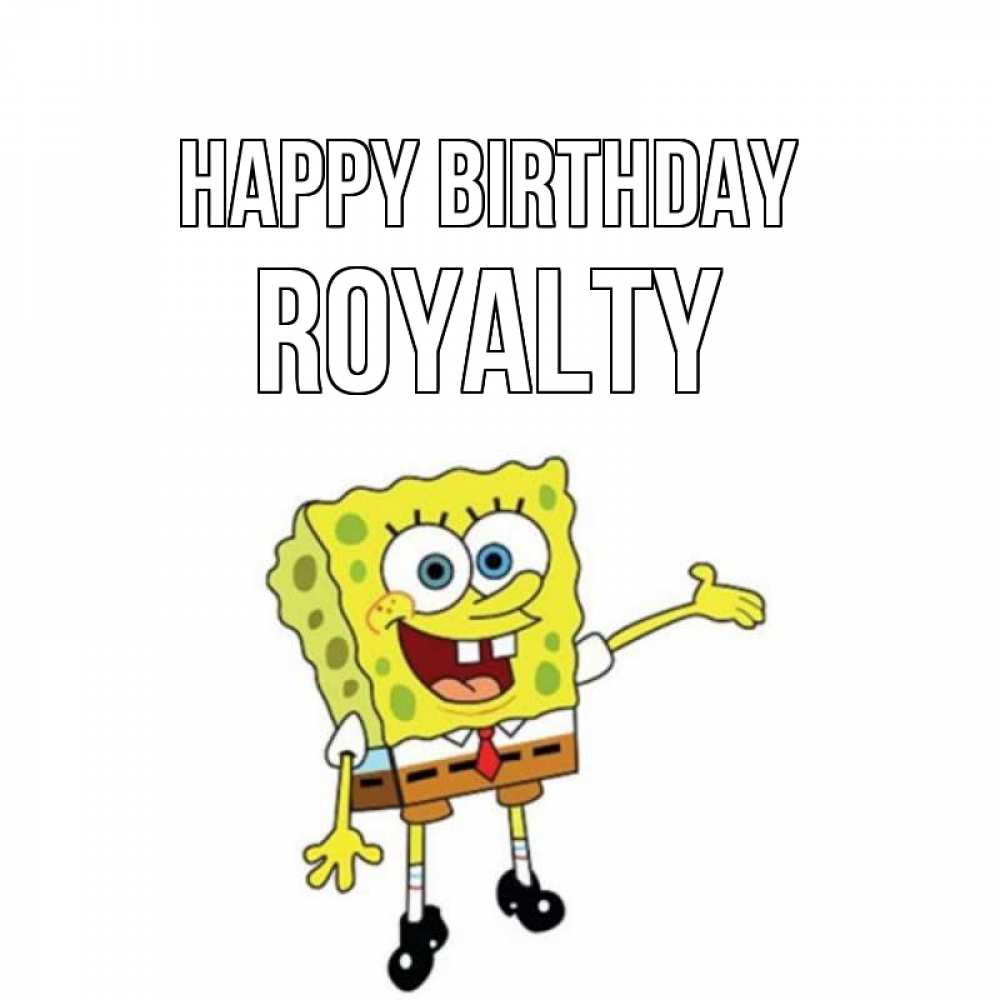 Greetings card с именем, Royalty Happy Birthday веселые Greetings with text for free download 