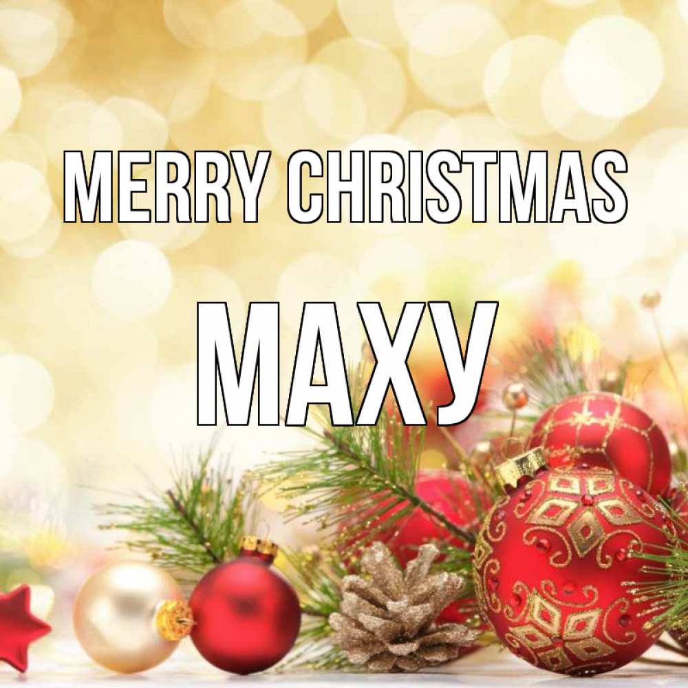 Greetings card с именем, МАХУ Merry Christmas с рождеством Greetings with text for free download 