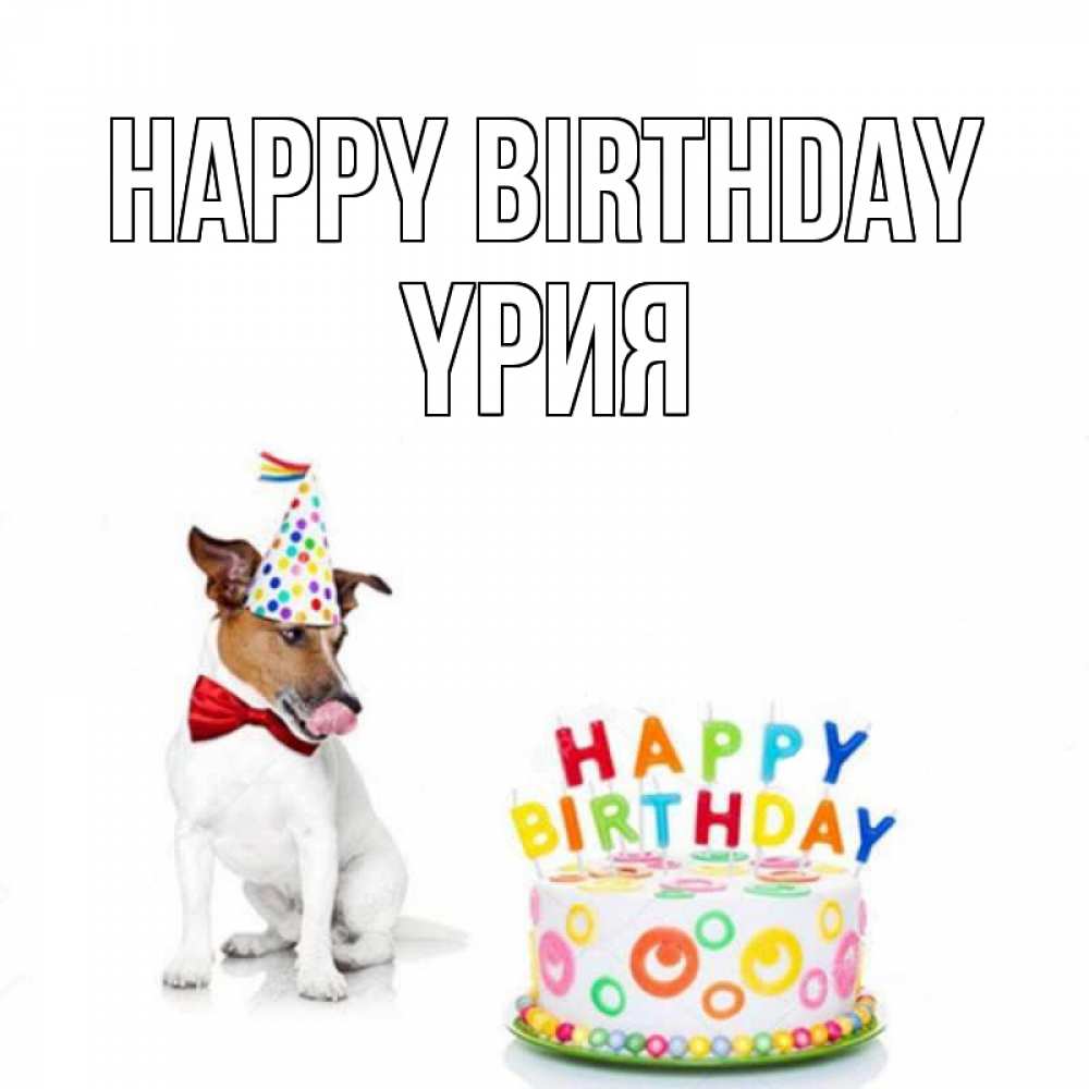 Greetings card с именем, ҮРИЯ Happy Birthday праздник Greetings with text for free download 