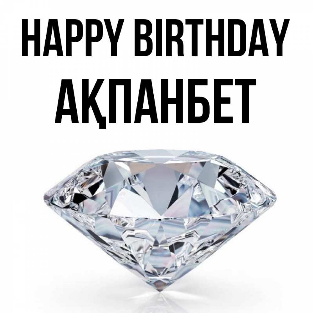 Greetings card с именем, Ақпанбет Happy Birthday к пожеланием быть богатым Greetings with text for free download 