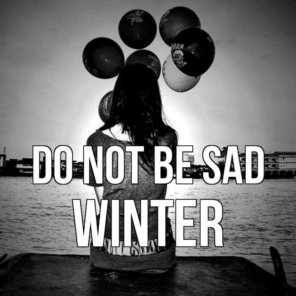 Greetings card с именем, Winter Do not be sad мост Greetings with text for free download 