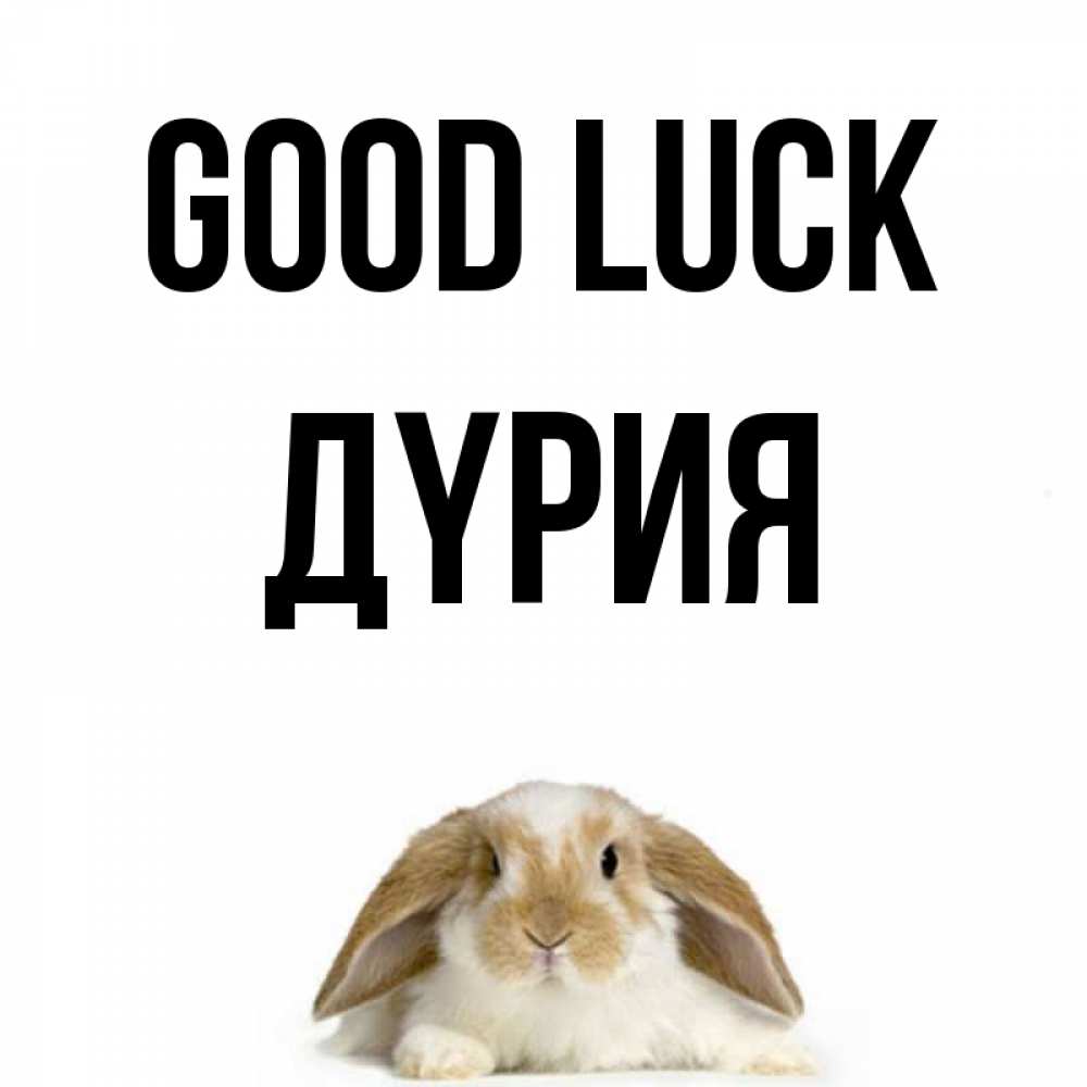 Greetings card с именем, ДҮРИЯ Good luck открытки с произвольным текстом который можно вставить в открытку и создать ее самостоятельно бесплатно онлайн Greetings with text for free download 