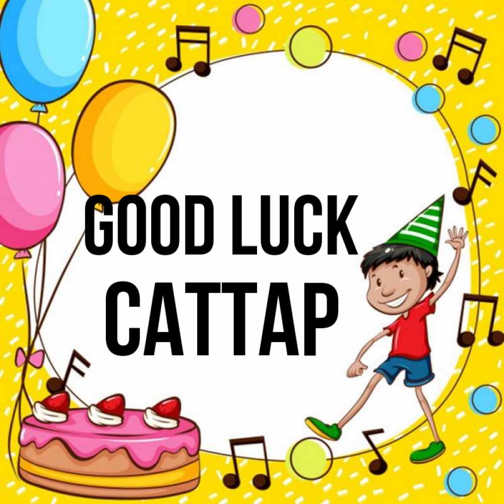 Greetings card с именем, САТТАР Good luck открытка 1 Greetings with text for free download 