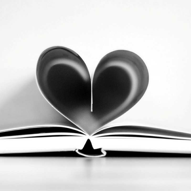 Открытка сердце 5 книга 5 I love you 