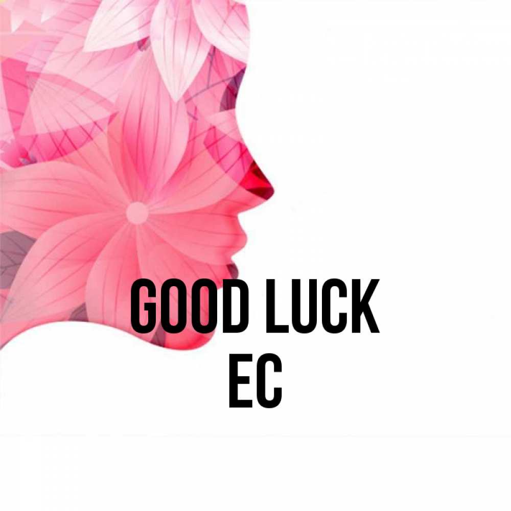 Greetings card с именем, Ес Good luck на удачу Greetings with text for free download 