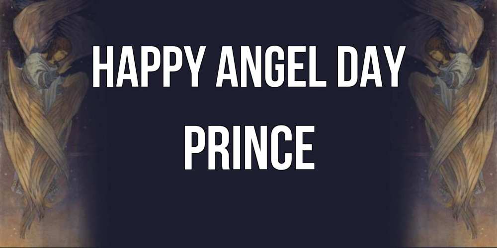 Greetings card с именем, Prince happy angel day день ангела Greetings with text for free download 