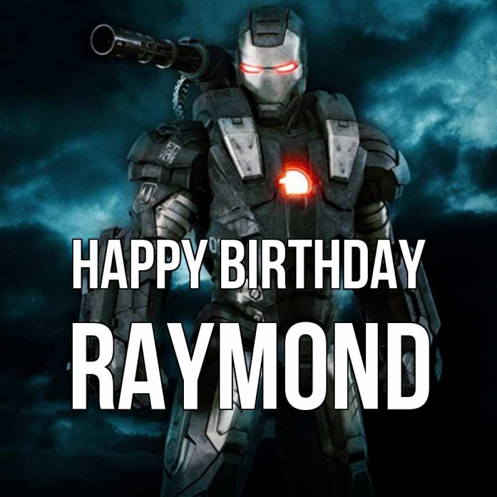 Greetings card с именем, Raymond Happy Birthday марвел супергерой в новом костюме Greetings with text for free download 