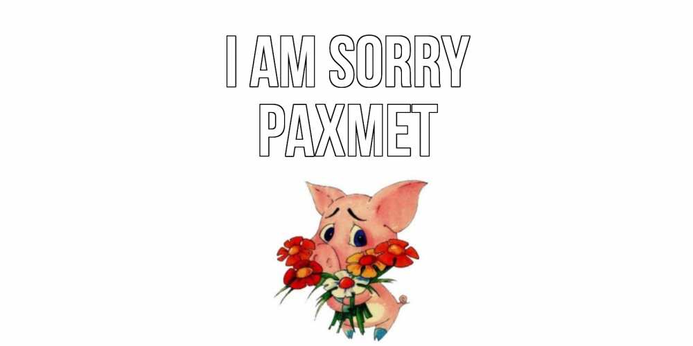 Greetings card с именем, РАХМЕТ I am sorry открытка с поросей которая просит прощения Greetings with text for free download 