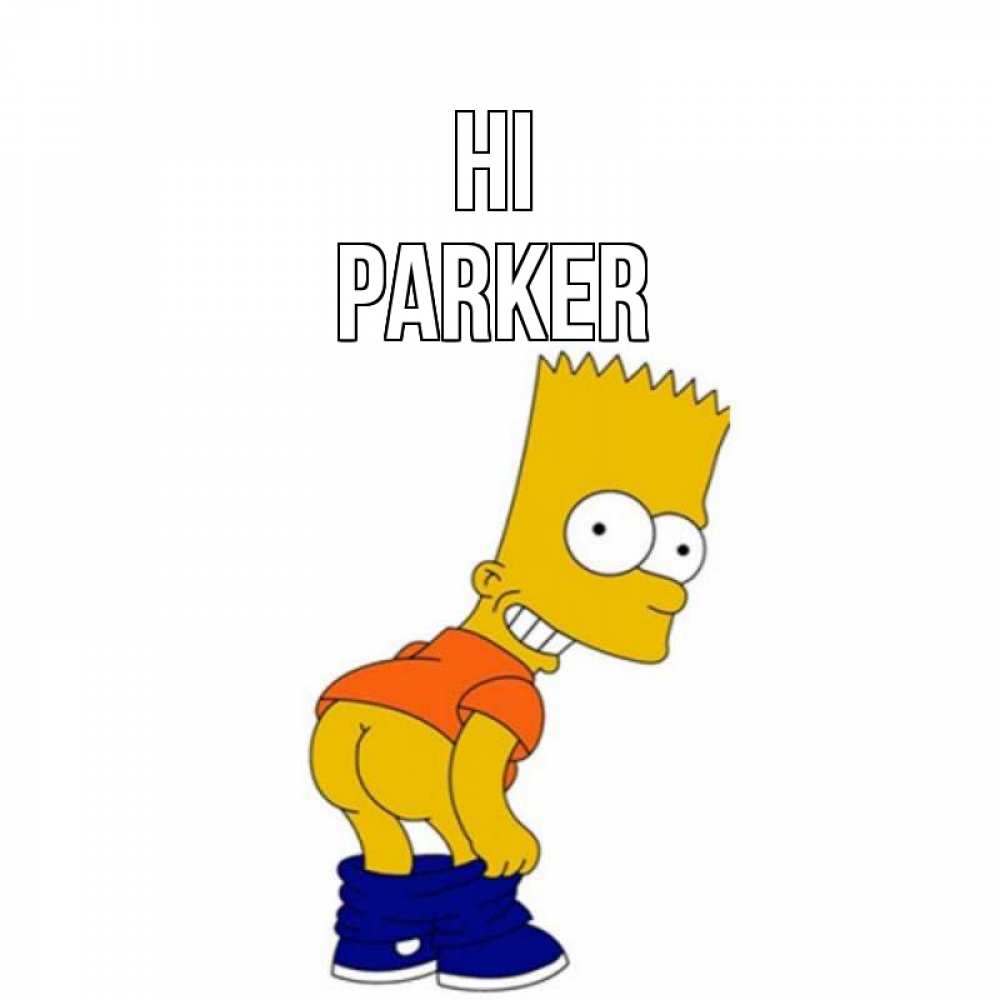Greetings card с именем, Parker Hi попочка Greetings with text for free download 