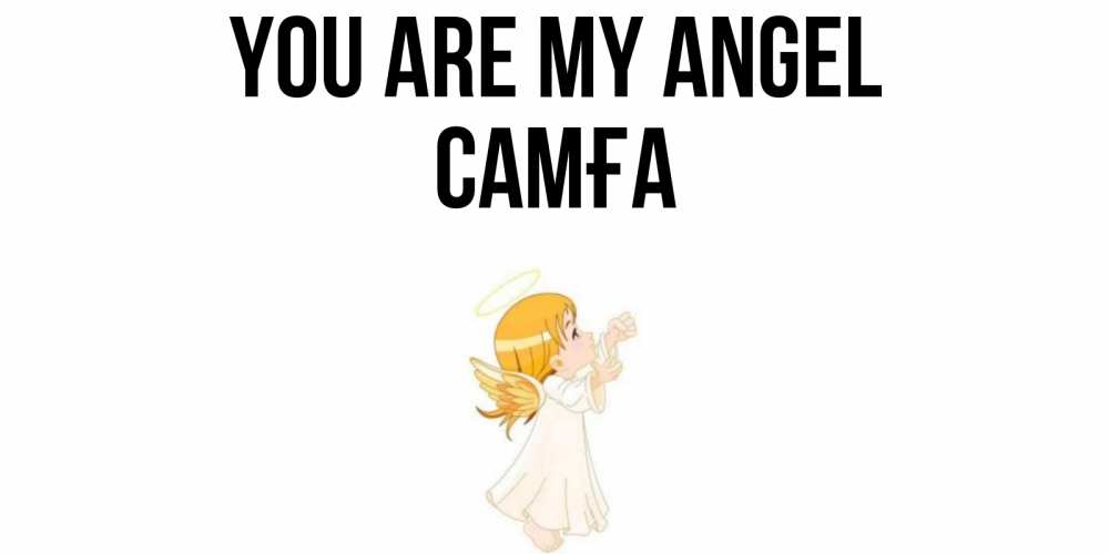 Greetings card с именем, САМҒА You are my angel ангел, девочка Greetings with text for free download 