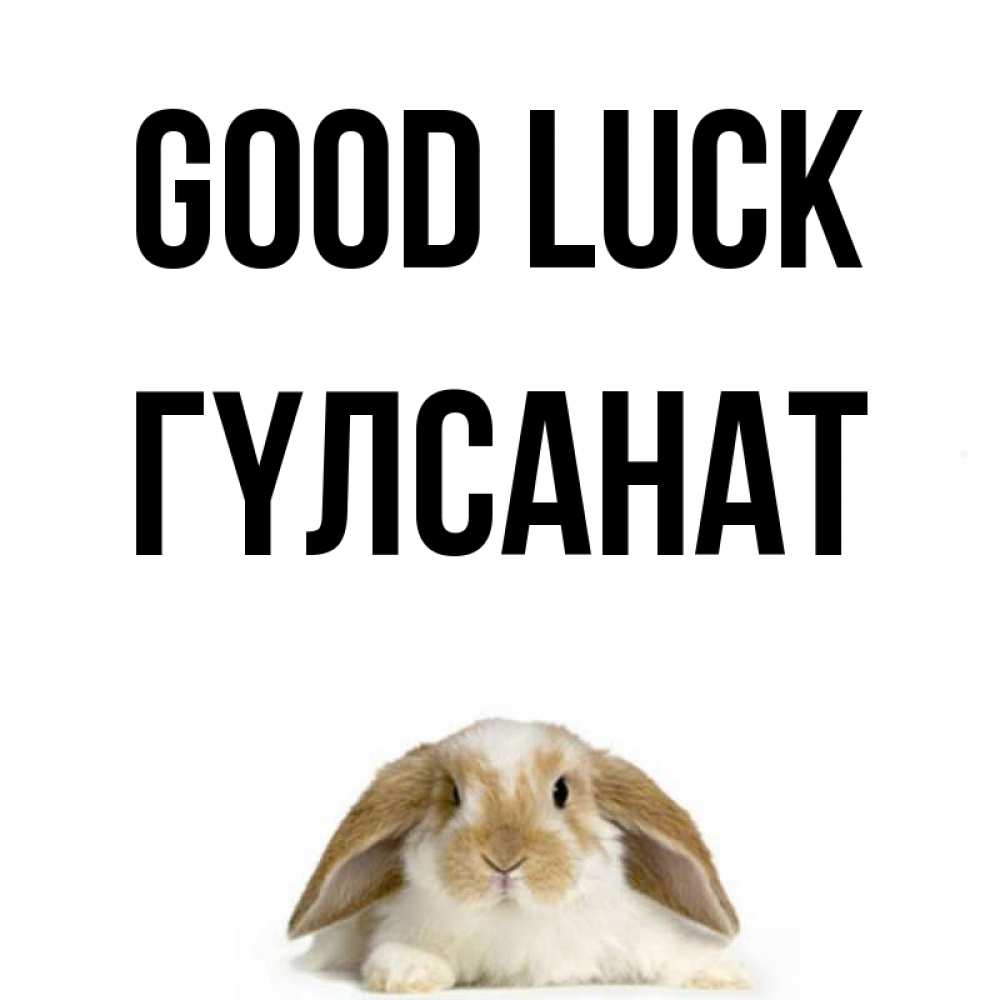 Greetings card с именем, ГҮЛСАНАТ Good luck открытки с произвольным текстом который можно вставить в открытку и создать ее самостоятельно бесплатно онлайн Greetings with text for free download 