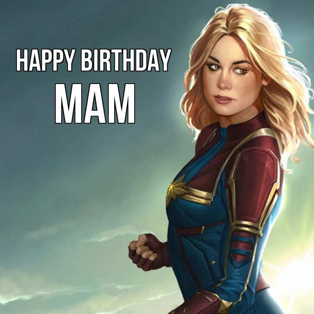 Greetings card с именем, mam Happy Birthday холод жара Greetings with text for free download 