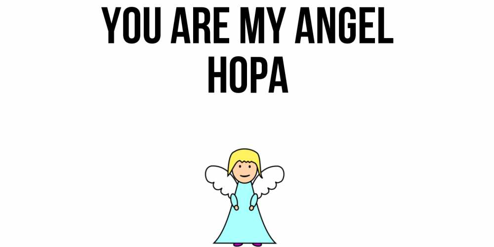 Greetings card с именем, Нора You are my angel ангел Greetings with text for free download 