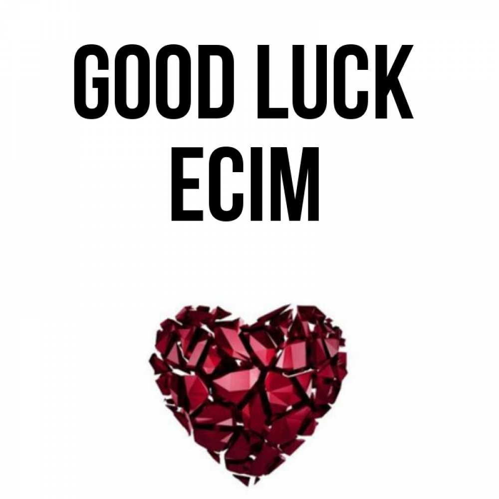 Greetings card с именем, Есім Good luck бордовое из кристаллов  1 Greetings with text for free download 