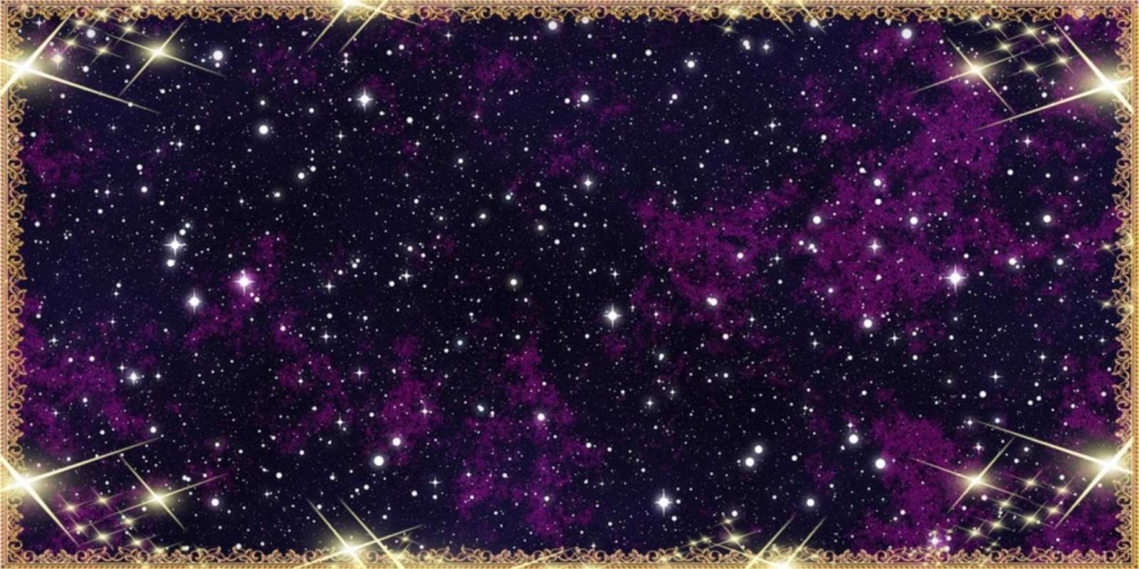 Открытка фиолетовая туманность хорошего сна Good night 