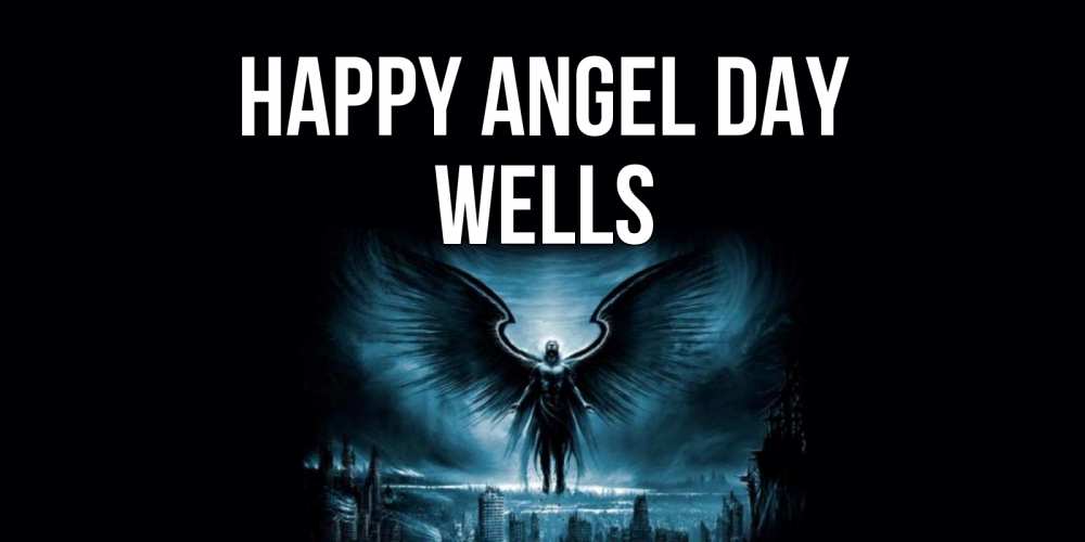 Greetings card с именем, Wells happy angel day ангел, день ангела Greetings with text for free download 