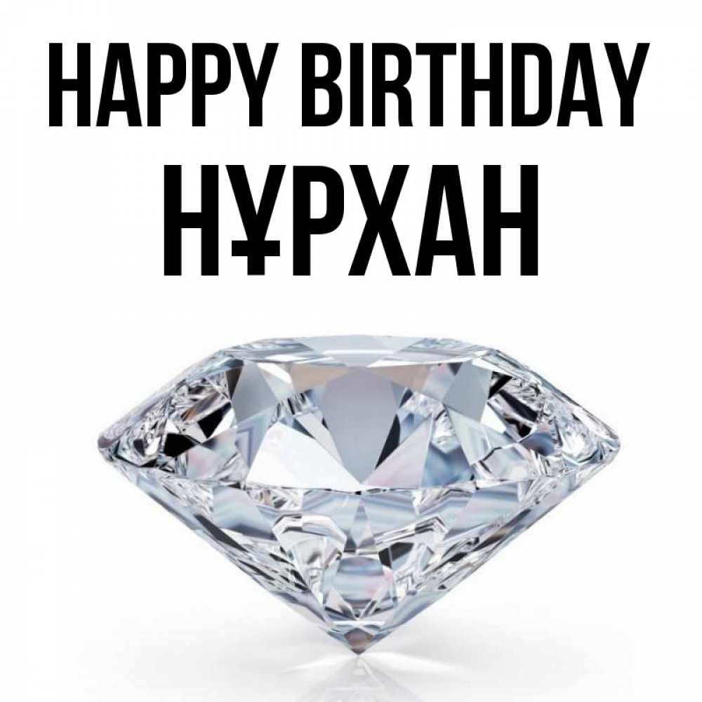Greetings card с именем, НҰРХАН Happy Birthday к пожеланием быть богатым Greetings with text for free download 