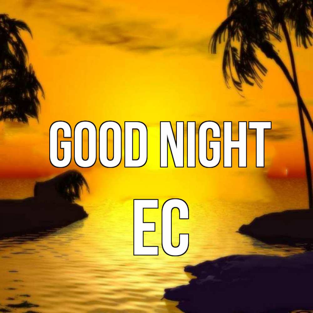 Greetings card с именем, Ес Good night остров Greetings with text for free download 