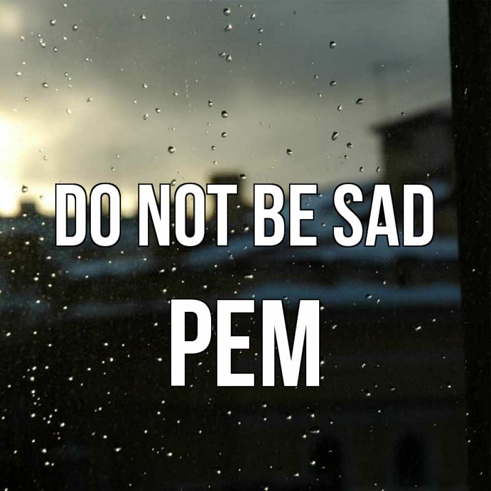 Greetings card с именем, Рем Do not be sad вид на крыши Greetings with text for free download 