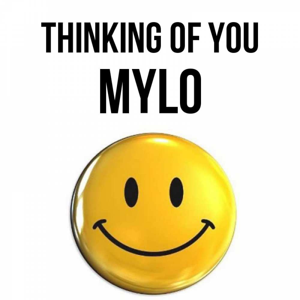 Greetings card с именем, Mylo Thinking of you создать открытку с подписью своими руками Greetings with text for free download 