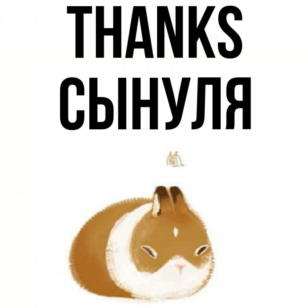 Greetings card с именем, Сынуля Thanks коричнево белый домашний питомец Greetings with text for free download 