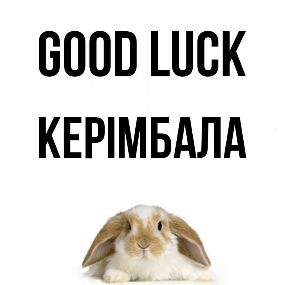 Greetings card с именем, КЕРІМБАЛА Good luck открытки с произвольным текстом который можно вставить в открытку и создать ее самостоятельно бесплатно онлайн Greetings with text for free download 