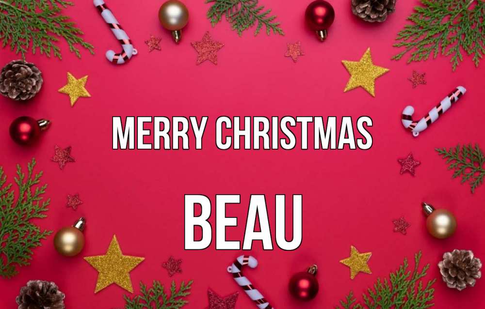 Greetings card с именем, Beau Merry Christmas с рождеством Greetings with text for free download 
