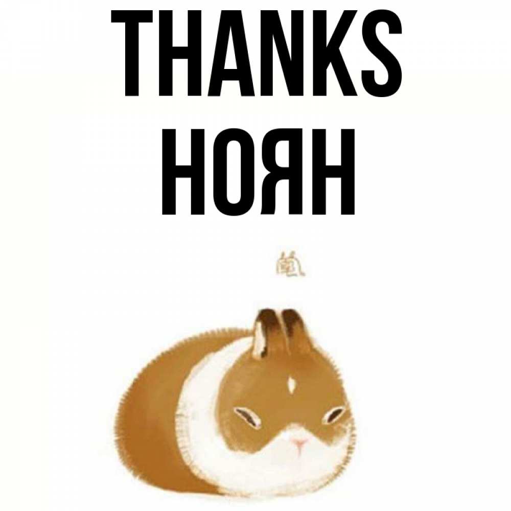 Greetings card с именем, НОЯН Thanks коричнево белый домашний питомец Greetings with text for free download 