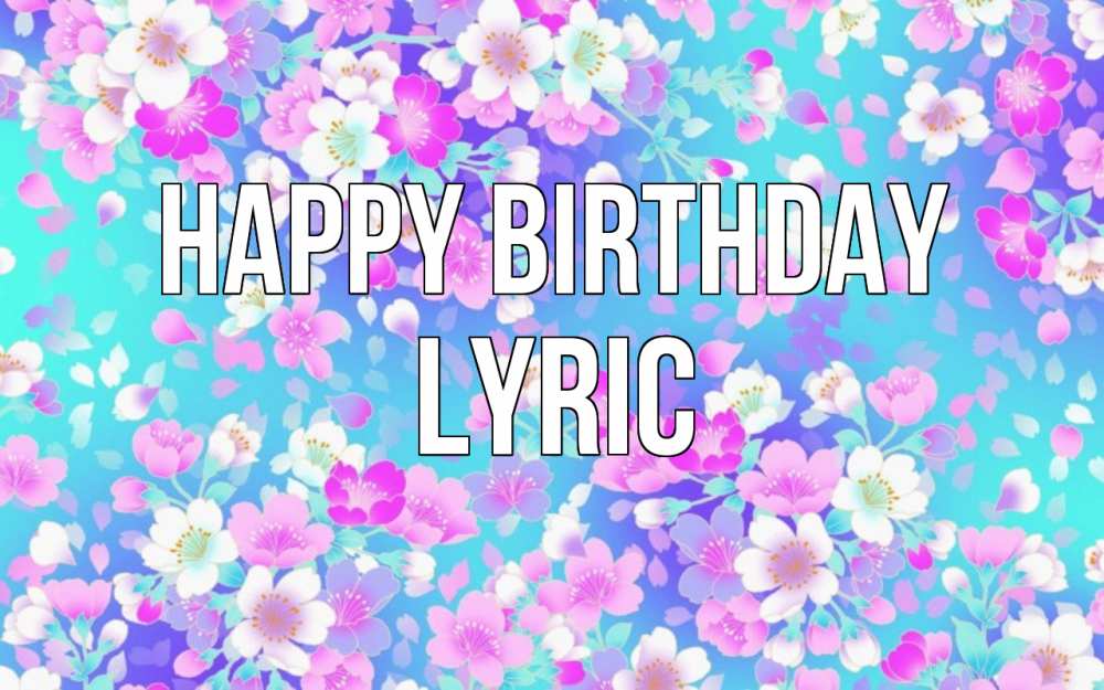 Greetings card с именем, Lyric Happy Birthday открытка с заливкой Greetings with text for free download 